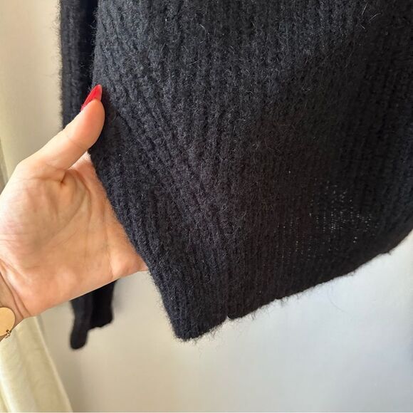 Reformation Black Alpaca Sweater - Picture 7 of 7